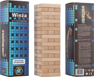 Spēļu tornis Big Fun Republic Wieża — kompakta brīvi stāvoša iekštelpu/āra rotaļu konstrukcija