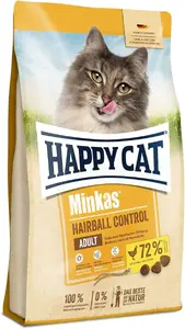 Cat food happy cat Minkas Hairball Control Adult Poultry 4 kg