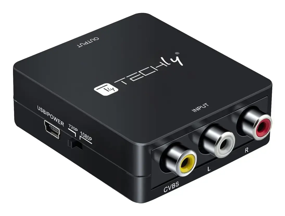 Techly IDATA SPDIF-6E3 active RCA-to-HDMI converter Photo 2