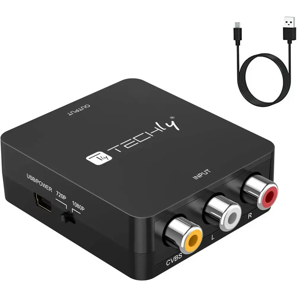 Techly IDATA SPDIF-6E3 active RCA-to-HDMI converter Photo 3