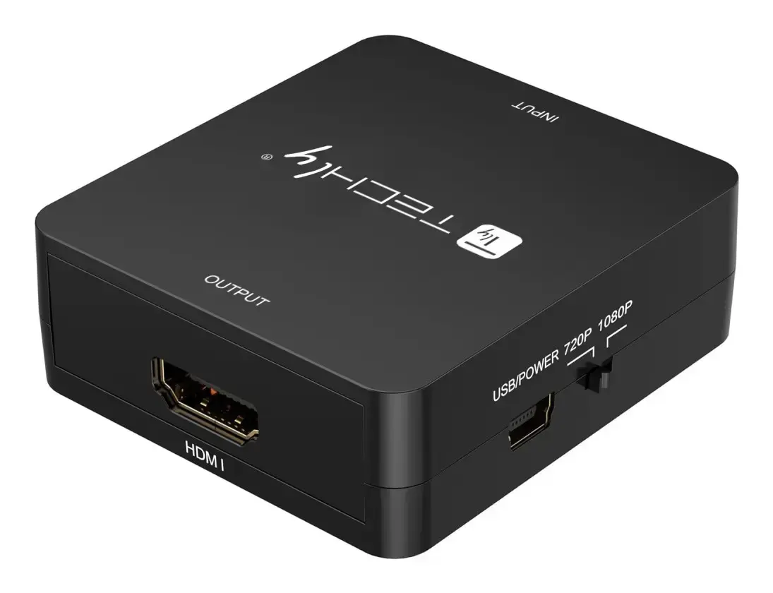 Techly IDATA SPDIF-6E3 active RCA-to-HDMI converter Photo 5