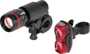Bicycle Light Set VIPOW URZ0910 — front and rear bike lights, USB rechargeable