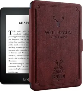 Aizsargvāks Strado Smart Motto priekš Kindle Paperwhite 1/2/3 — universāls sarkans