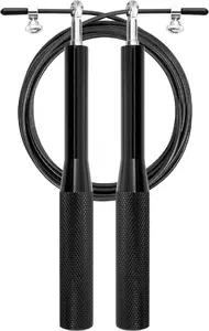 Jump Rope Rebel Active aluminium with metal ball-bearing 3 m adjustable – boxing/fitness rope