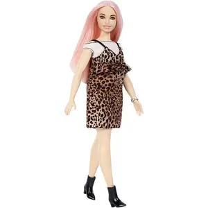 Doll MATTEL Fashionistas Curvy with Pink Hair, female, age 3+, multicolour