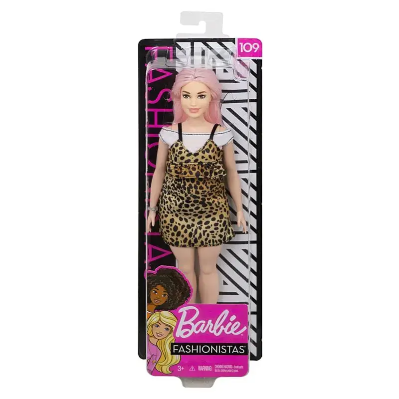 Кукла MATTEL Fashionistas Curvy с розовыми волосами Photo 8