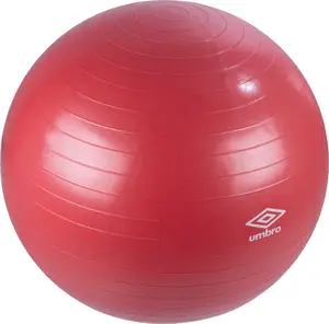 Vingrošanas bumba UMBRO 75 cm — stabilitātes, pretplaisāšanas fitnesa bumba