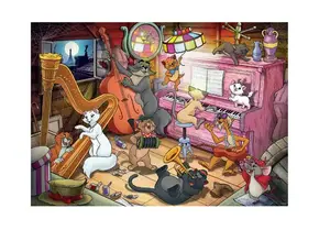 Пазл Ravensburger The Aristocats — 1000 элементов, мультфильмы, 14+