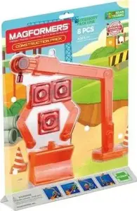 MAGFORMERS Crane Accessory for Magnetic Building Tiles (model 798006) compatible with Magformers sets