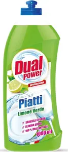 Средство для мытья посуды Dual Power 1 л Limone — Dual Power IQ7011-PROM, 1 л