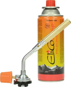 Gas Burner ElicoCamp RK-5001T with 220 g Cartridge — Portable Camping Stove