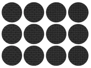 Furniture floor protector pads Vorel 74820, round felt pads Ø 2.8 cm, pack of 12