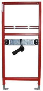 Washbasin support frame TECE Profil 9.310.000 — concealed installation frame for wall-mounted sink
