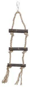 Small animal habitat décor Trixie 5186 — wooden hideout/accessory set, 3 pieces