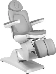 Электрическое косметологическое кресло No name AZZURRO 870S PEDI 3 мотора, серое