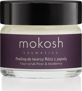 Face active peeling Mokosh Róża z jagodą 15 ml – exfoliating facial scrub, 15 ml