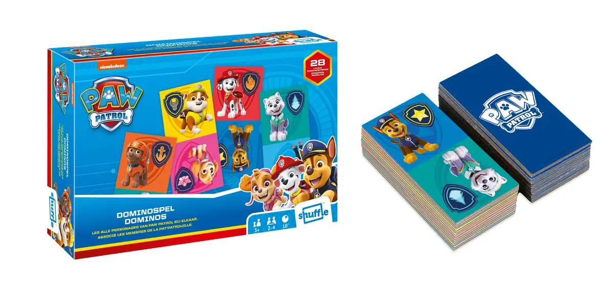 Cartamundi Shuffle Paw Patrol domino komplekts Photo 2