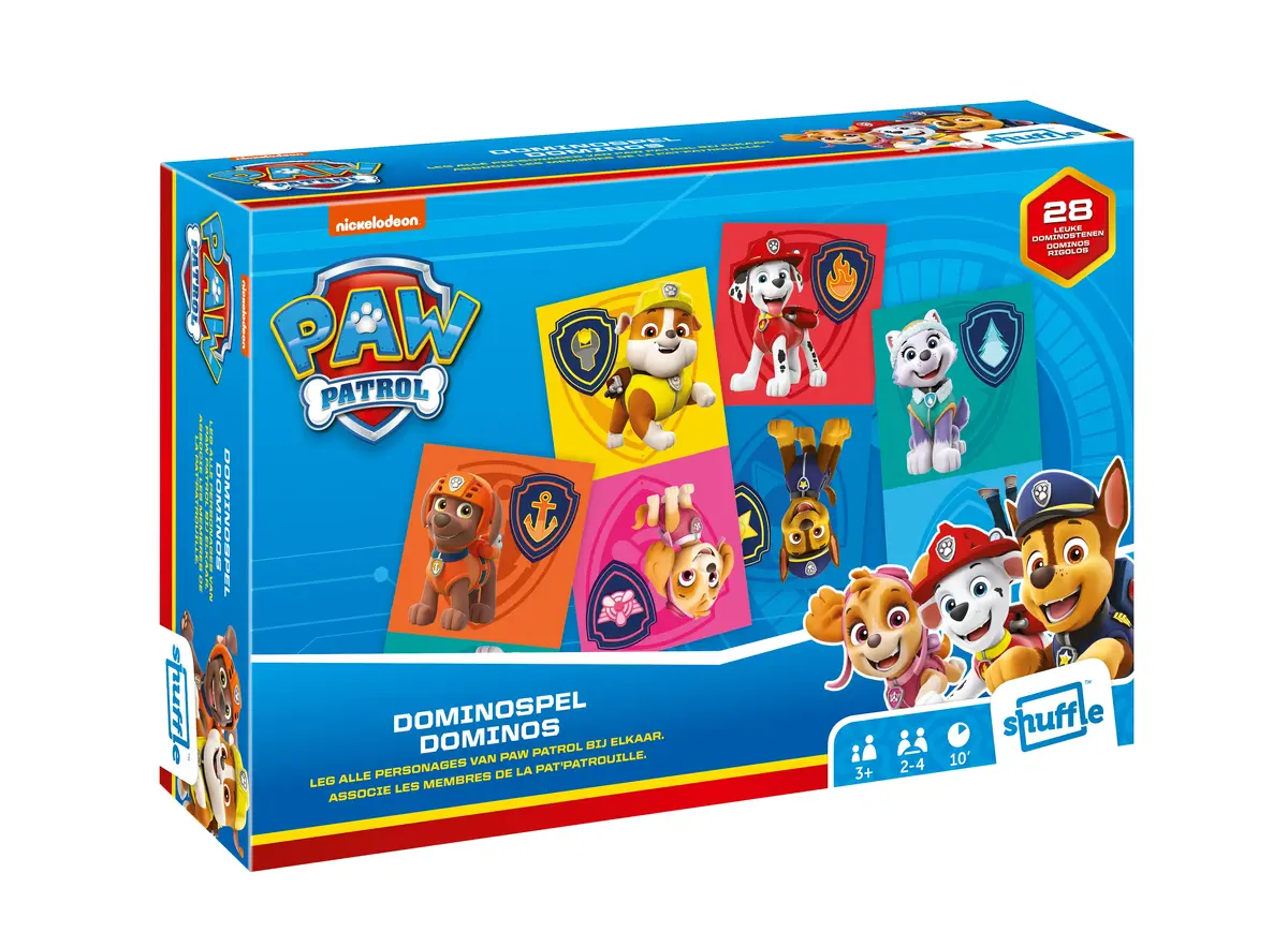 Cartamundi Shuffle Paw Patrol domino komplekts Photo 6