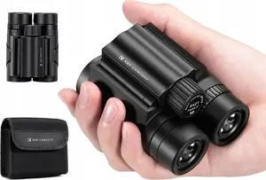 Binoculars K&F Mini Zoom 8x21, BaK-4 prismatic, IP65 water/dust resistant, includes case