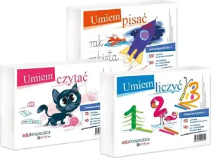 Izglītojošu DVD komplekts Ei System — Program Pakiet: Umiem czytać/pisać/liczyć (DVD)