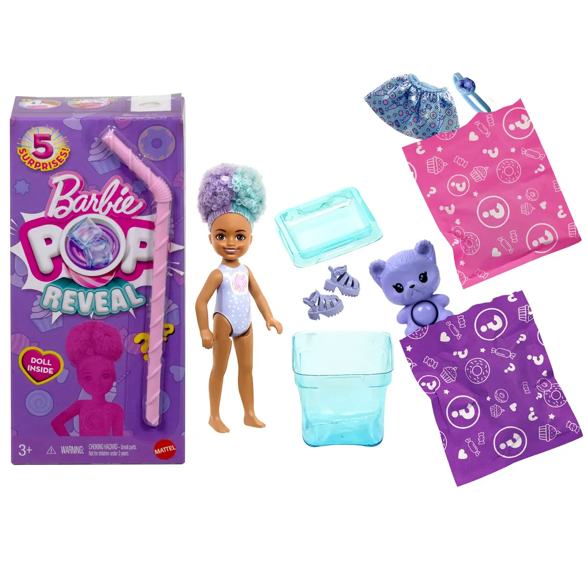 MATTEL Barbie Pop Reveal Chelsea Treat Series doll Photo 4