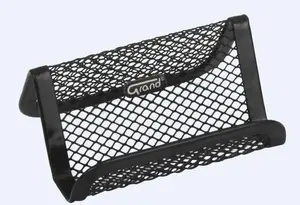 Card holder stand Grand GR-340 black, tabletop business card display