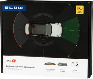 Parking sensor BLOW model 26-322, 22 mm black parking eye sensor for reversing assistance