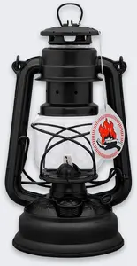 Degvielas lukturiņš Feuerhand Baby Special 276, cinkota tērauda korpuss, tvertne 0,34 l, degšanas laiks 20 h, melns