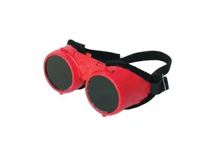 Welding Goggles MODECO MN-06-135 metal protective eyewear, certified, single piece