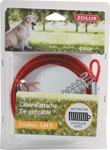 Leash ZOLUX Linka 3 m — 3-meter dog leash