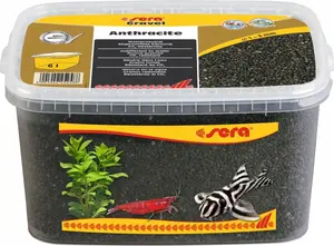 Akvārija grants sera antracīta 1–3 mm, 6 l