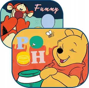 Auto saules aizkari Seven Disney Pūks Vinnijs, komplekts — 7 gab.