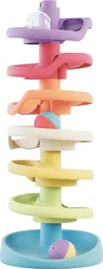 Spiral Tower Evo playset by QUERCETTI — modular marble run playset