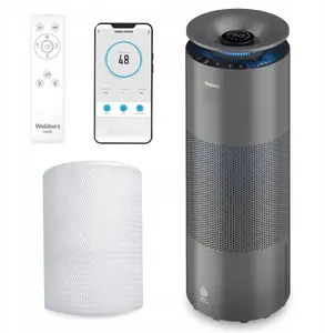 Evaporative Humidifier Webber EH9004 TAUPE UV-C Wi‑Fi ULTRA‑HUMI AIR 360° 8L