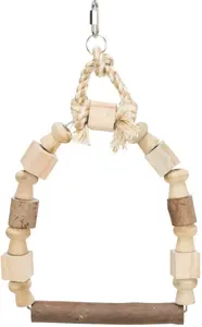 Small animal habitat décor Trixie 5829 — wooden hideout 200×290 mm
