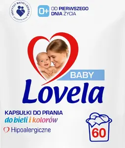 Капсулы для стирки Lovela гипоаллергенные для белого и цветного 60 шт