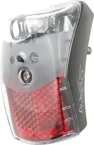 Задний фонарь SPANNINGA PIXEO XB с защитой, черный (SNG-135558)