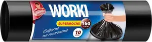 Garbage bags Anna Zaradna 160 L LDPE, pack of 10 (AZ1-WNS-1989)