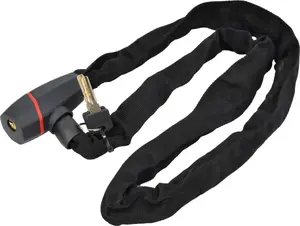 Ķēdes velosipēda slēdzene AWTools AW24070 — 120 cm ķēde, tērauda posmi, atslēga