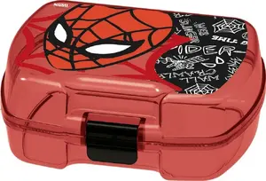 LEGO Euromic Urban Sandwich Box Spiderman 51327 школьная коробка для перекуса красная