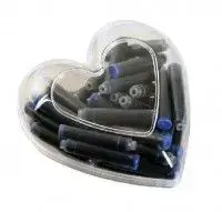 Cresco replacement pen ink cartridges blue 50 pcs — model 274546