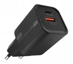 Сетевое зарядное устройство Newell GaN 33 Вт — компактный USB адаптер, 33 Вт быстрая зарядка