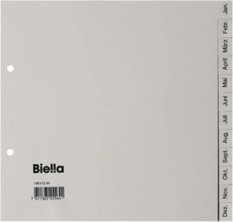 Donau alfabētisks tab indikators Biella 0196412
