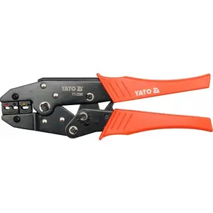 Crimping Pliers YATO YT-2296, 220 mm, for connectors 0.5–6.0 mm²