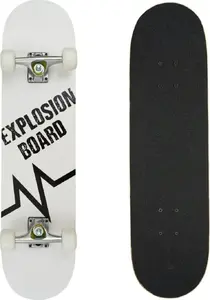 Skateboard Master Explosion Board — balts, modelis MAS-B093-1
