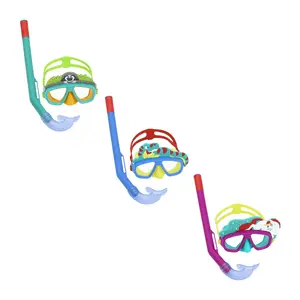 Набор для снорклинга Bestway AquaPals Kids 3+ — полумаска, 127 г, для детей