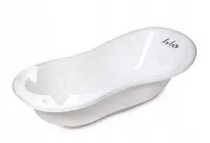 Bathtub Maltex Lulu Design 100 cm, freestanding/insert, white