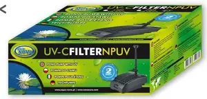 Фонтанный насос aqua nova POMPA FONTANNOWA 1500 л/ч с УФ 7 Вт
