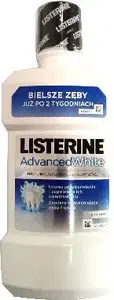 Mutes skalošanas līdzeklis Listerine Advanced White 500 ml — balinošs līdzeklis ikdienas lietošanai