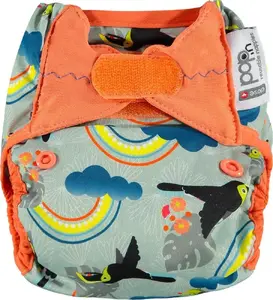 Многоразовая юбочка-подгузник Close Caboo с липучками Toucan 3–16 кг, 1 шт.